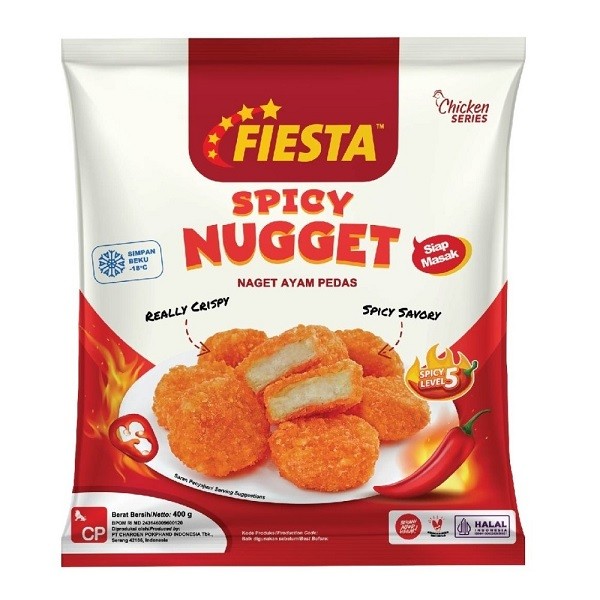 

FIESTA SPICY CHICKEN NUGGET 400 GR