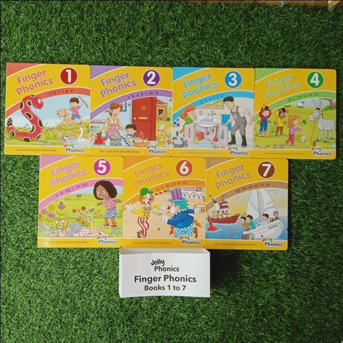 

Sale Jolly Phonics Finger Phonics Set Of Books 17