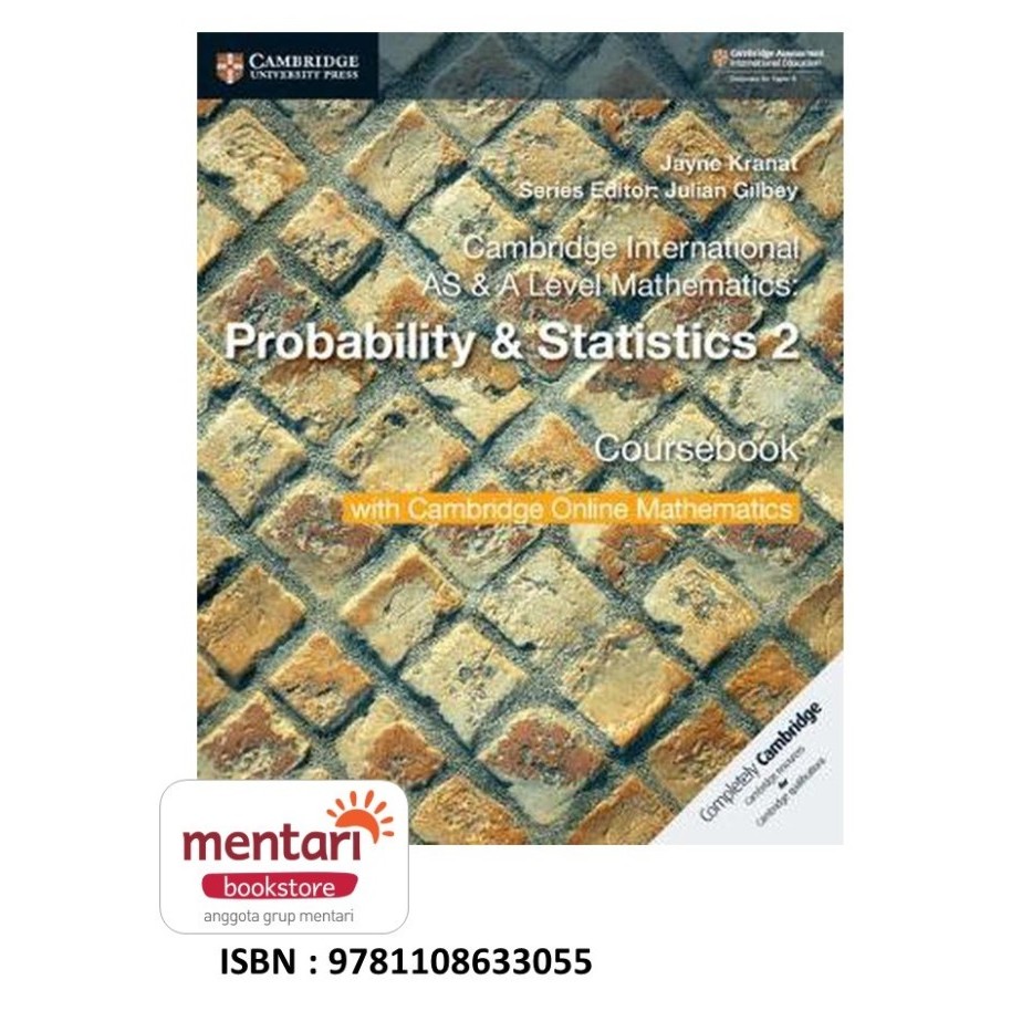 

Sale As & A Level Probability&Statistics Coursebook W/ Cambridge Online L 2