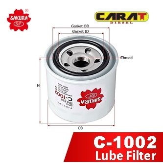 #####] C1002 C-1002 Filter Oli Sakura