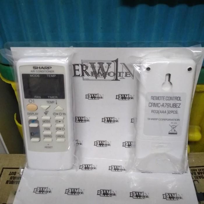 REMOTE AC SHARP TIPE CRMC A791JBEZ