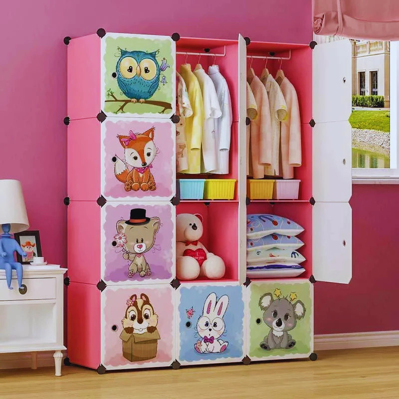 MP_LEMARI 12 PINTU 1 RAK BERMOTIF LEMARI PAKAIAN PORTABLE/ PLASTIK PORTABLE /PLASTIK GANTUNG