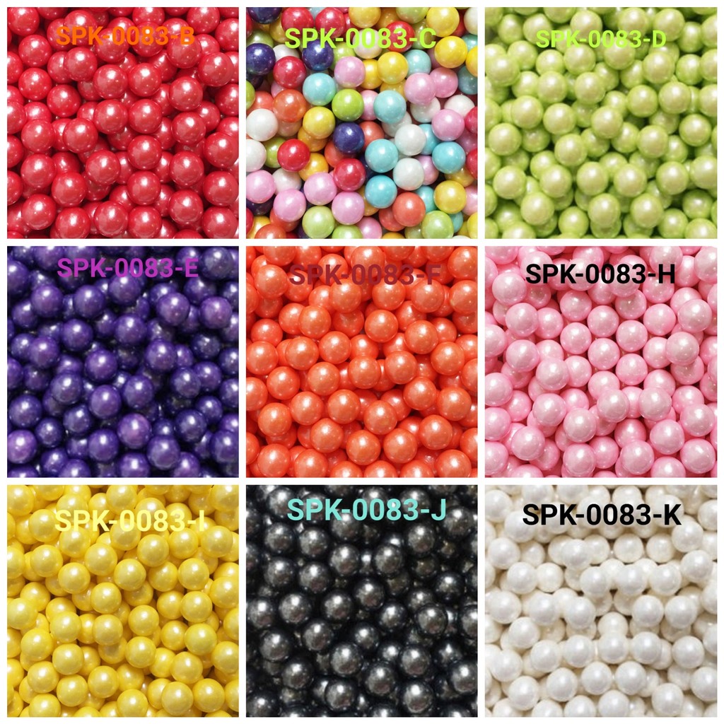 

GR-SPK-0083 Sprinkles sprinkle sprinkel 1kg 1 kg kilo mutiara (SPRINKLES)