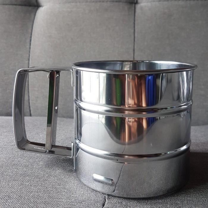 AYAKAN TEPUNG,KOPI,COKLAT DR STAINLES/AYAKAN SARINGAN TEPUNG, COKLAT