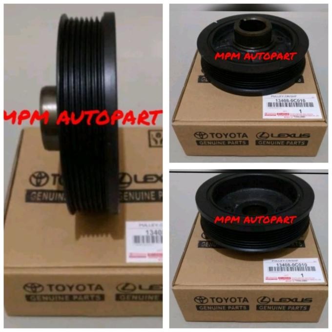 pully kruk as innova bensin pulley crankshaft inova bensin