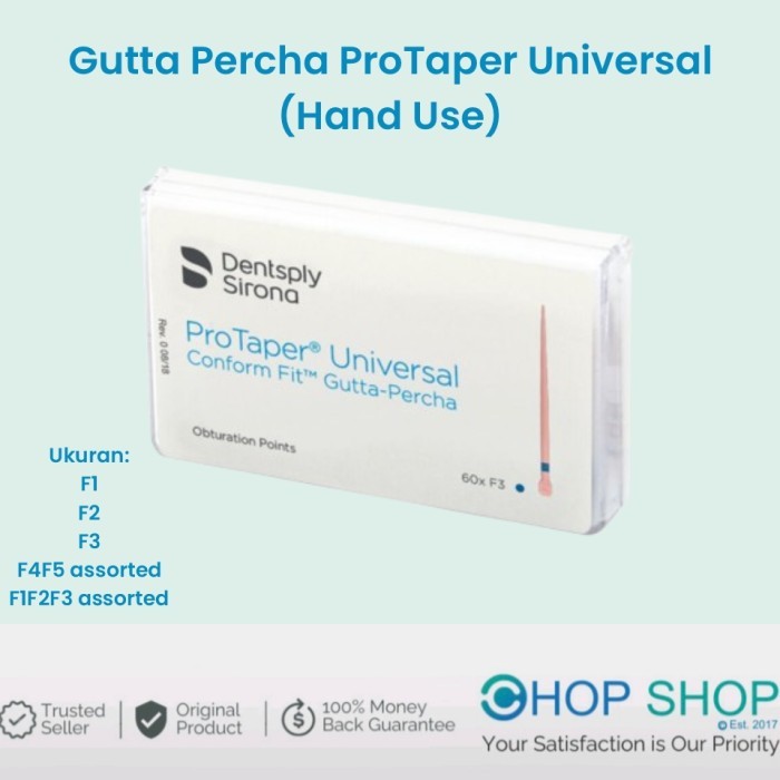 Gutap Gutta Percha Protaper Original by Dentsply PO GUTTAP