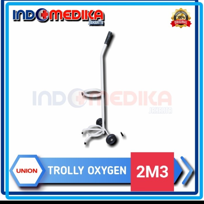troli tabung oksigen 2m3 - Troly tabug oksigen 2m3