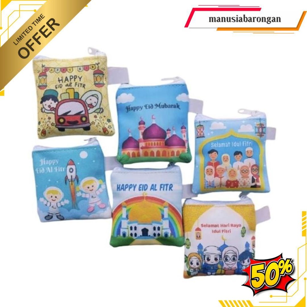 

(Isi 36Pcs) Dompet Angpao / Amplop Resleting Printing Lebaran Idul Fitri Termurah Banget