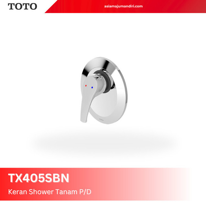 TOTO Shower Mixer TX405SBN | Shower Mandi - Keran Shower - Keran Tanam