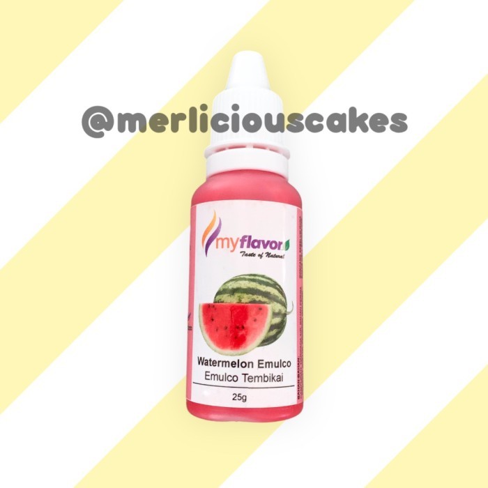 

Produk Unggulan] My Flavor Watermelon Semangka Emulco Perasa dan Pewarna Makanan