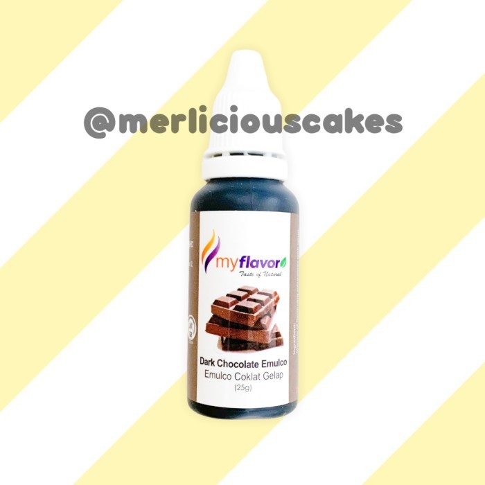 

yang dicari] My Flavor Dark Chocolate Emulco Perasa dan Pewarna Makanan