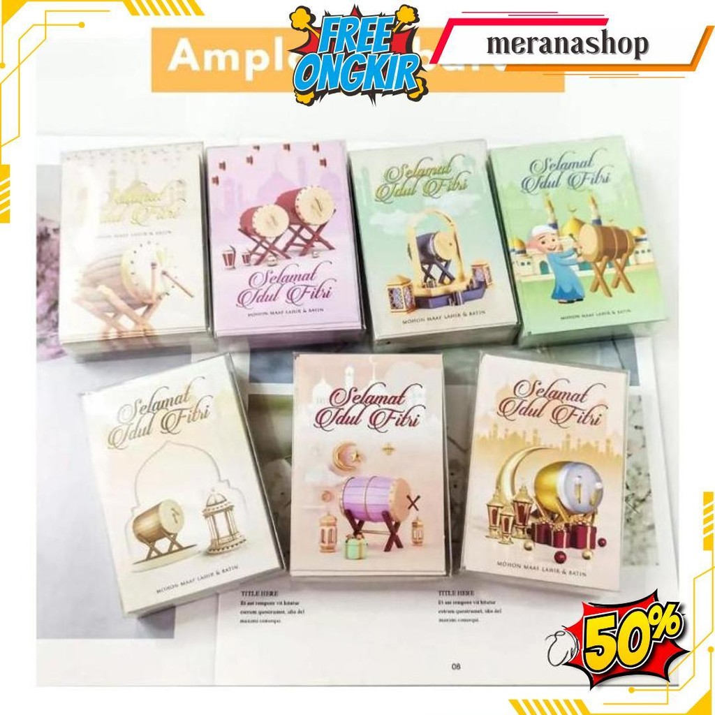 

Amplop Lebaran Idul Fitri (Alif005) Gratis Ongkir