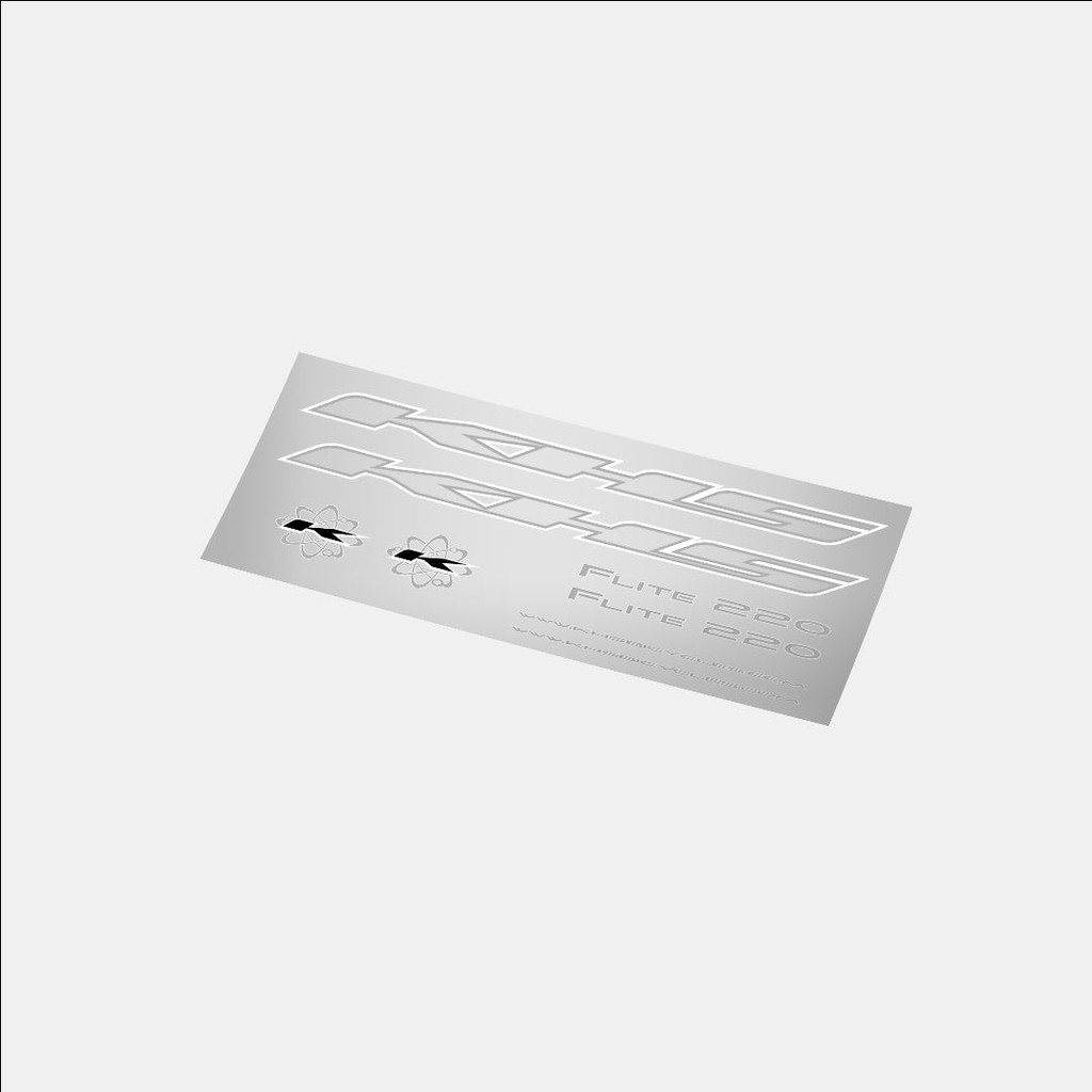 KHS Flite 220 Frameset / Sticker / Decal Sepeda