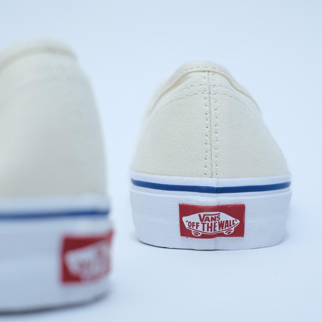 Vans Authentic Classic Parchment White 100% ORIGINAL BNIB Sneakers Casual Pria Wanita Sepatu Ori