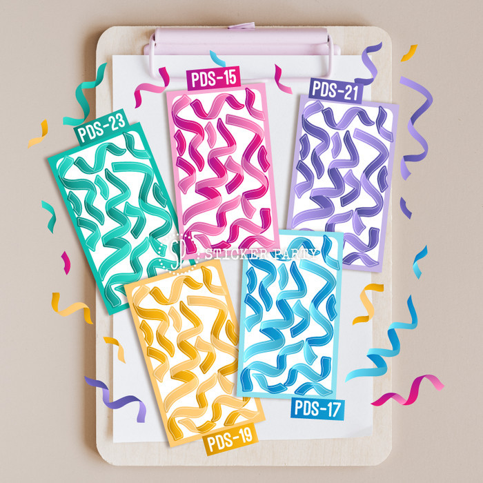 

:0:0:0] Stiker Polco Polaroid Deco Pita Ribbon Swirl Bintang