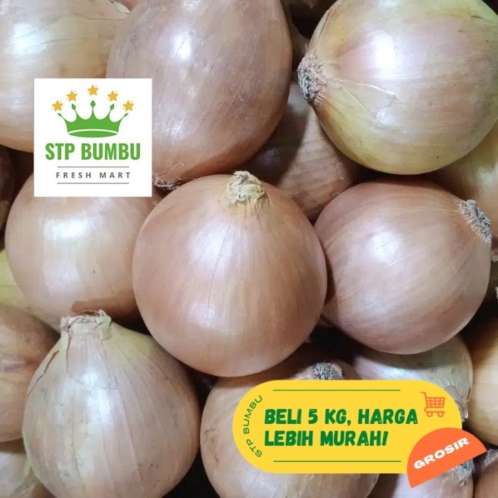 

TERLARIS BAWANG BOMBAY BERSIH SEGAR SUPER 1KG MURAH!!! MURAH