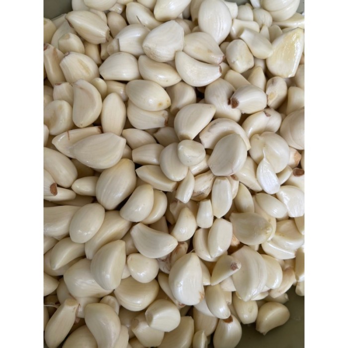 

TERLARIS BAWANG PUTIH KUPAS / BANCI KUPAS / HONAM KUPAS 1KG MURAH!!! MURAH
