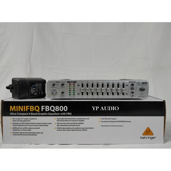 Equalizer Behringer NIFBQ FBQ800 / FBQ 800 / FBQ800