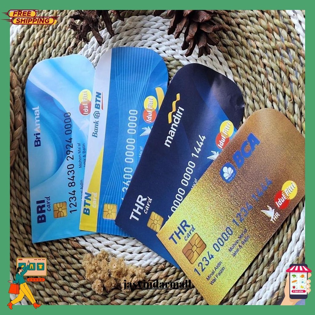 

Amplop Atm Isi 10 Sampe 100 Lembar Kartu Atm Bank Mandiri Bca Bri Btn Amplop Lebaran Terlaris