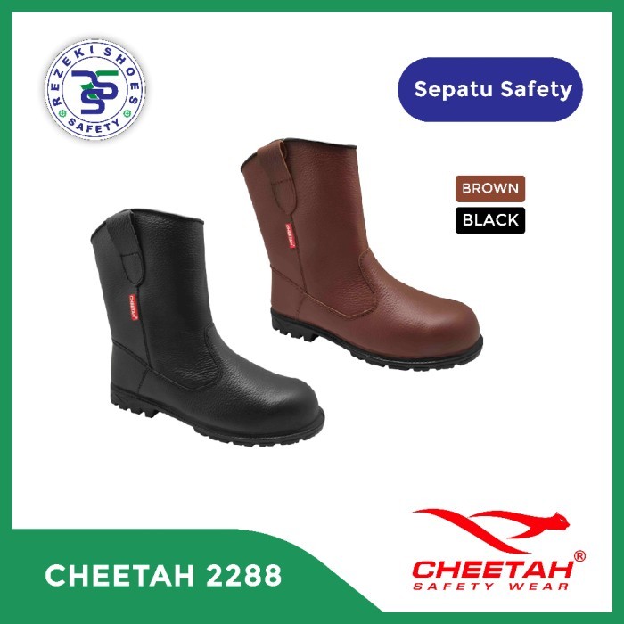 TERLARIS SEPATU KERJA CHEETAH 2288 SAFETY SHOES CHEETAH 2288 SEPATU BOOT SAFETY CHEETAH 2288