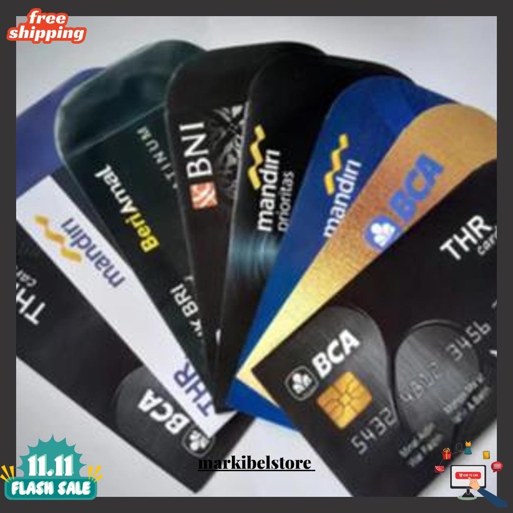 

Amplop Thr Angpau Angpao Lebaran Bentuk Atm Bri Bca Mandiri Bni Isi 10 Bisa Cod