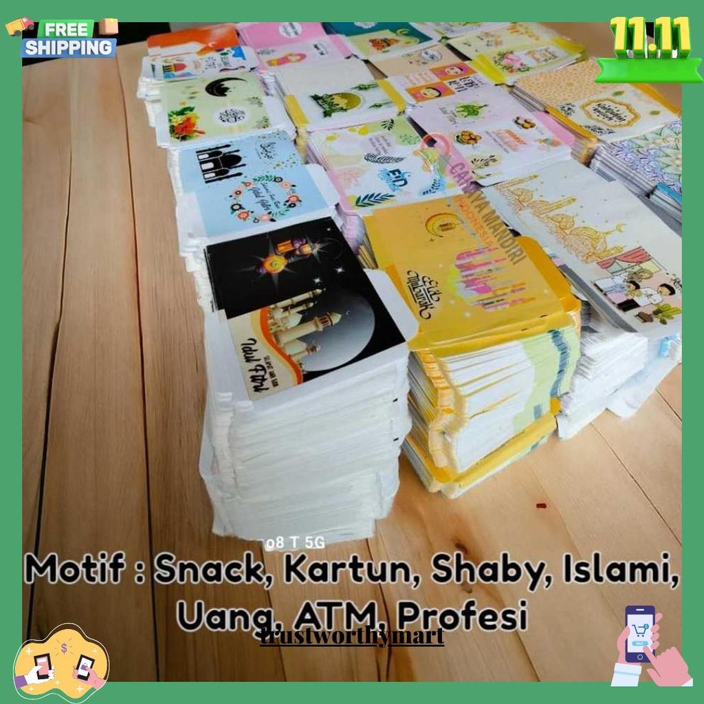 

Amplop Angpao Lebaran Shabby (Isi 10 Pcs) Bisa Cod