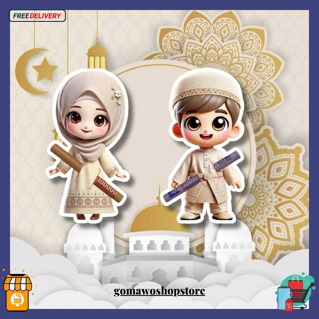 

Amplop Karakter 3D Unik Dan Lucu - Pilihan Motif Lengkap Untuk Uang Lebaran Cod
