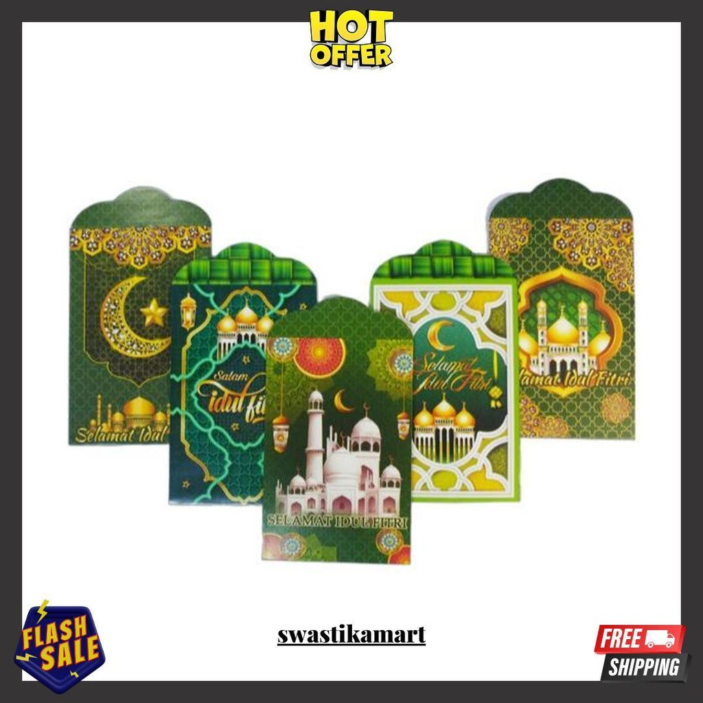

Amplop Lebaran Isi 50 Lembar Angpao Idul Fitri Thr Lucu Unik Motif Karakter Cod