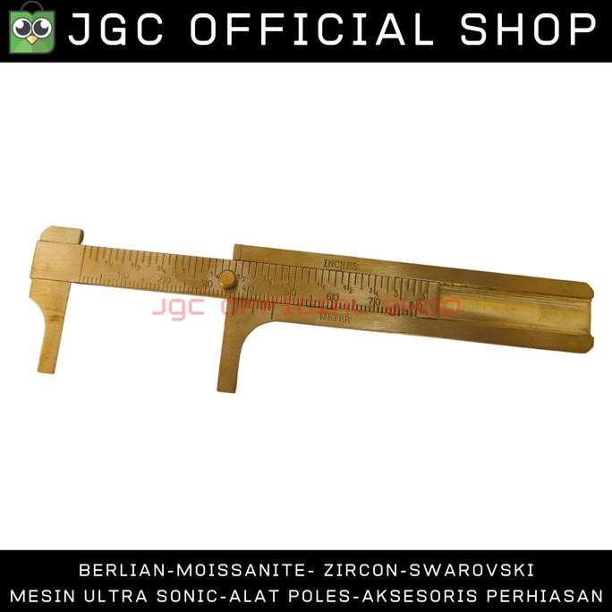 

Promo Sigmat Mini Kuningan - Jangka Sorong Kuningan - 8cm COD