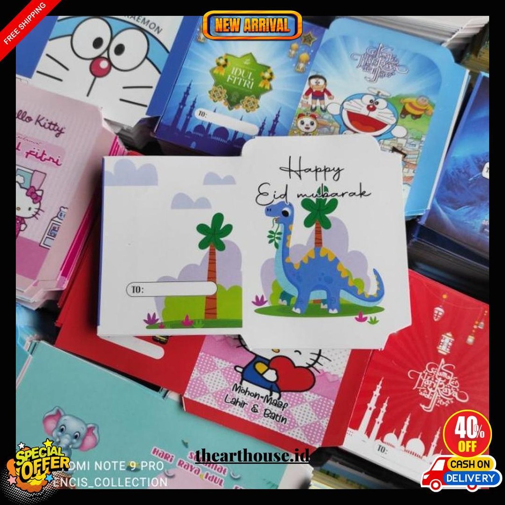 

Pilih Motif - 100 Lembar Amplop Mini Karakter Termurah Banget