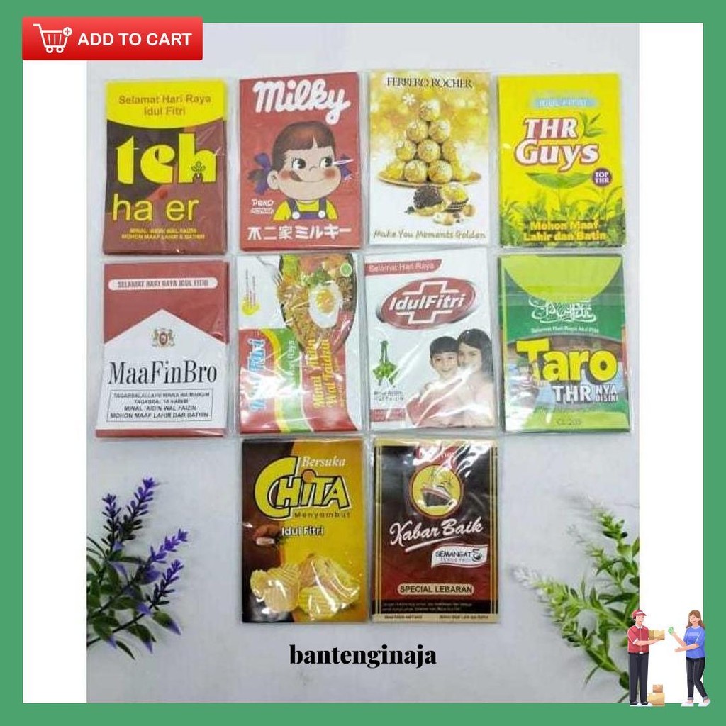 

Amplop Lebaran Isi 50 Pcs Motif Terlaris