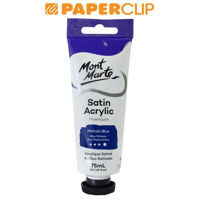 

PROMO! ACRYLIC SATIN MONT MARTE PMSA7515 PHTHALO BLUE