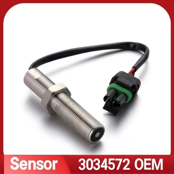 TERBARU MPU 3034572 Genset Magnetic Pick Up Sensor Speed Sensor 3034572 OEM