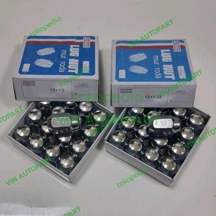 Mur Roda Racing Fujita kunci 21 Drat 1.25 & 1.5