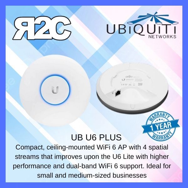 Terlaris Ubiquiti U6 Plus Unifi 6 Plus Access Point