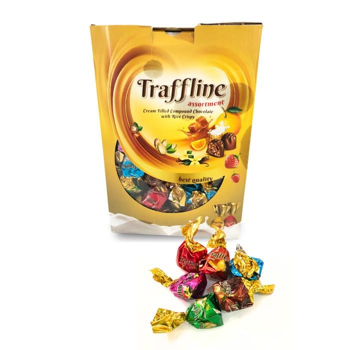 

terbaru !!! coklat traffline mix rasa 2kg coklat turki kemasan kotak ready