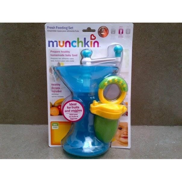 Munchkin Food Grinder + Free Munchkin Food Feeder.