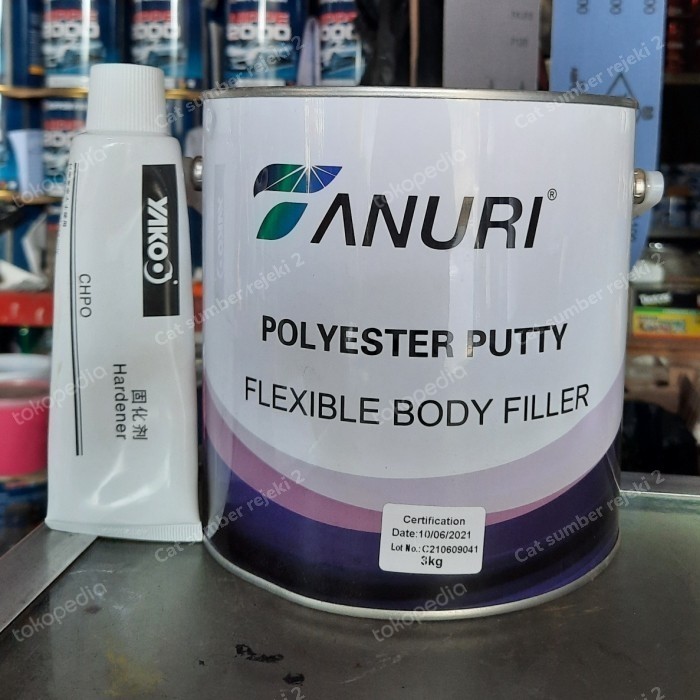 JUAL RUGI Dempul mobil kayu Tanuri galon