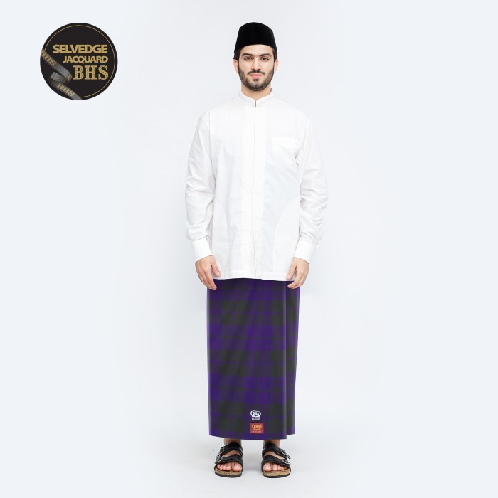 Kosanshoop Sarung Bhs Excellent Gold Motif E51 Kdt Ungu Hijau 01