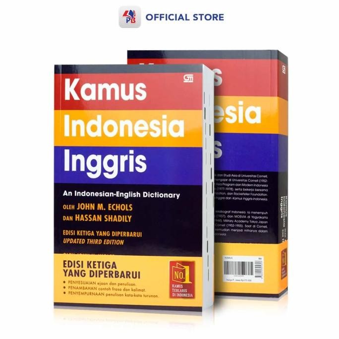 

Terlaris Kamus Bahasa Inggris / Kamus Inggris - Indonesia Edisi Ketiga Ready Stok