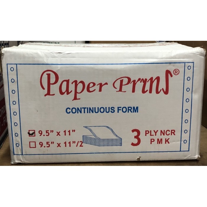 

Continuous Form / Kertas Komputer Paper Prins 91/2x11 3ply (K3)