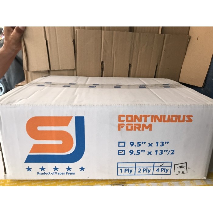 

PROMO! Kertas Continuous Form SJ 9.5 x 13/2 4 ply