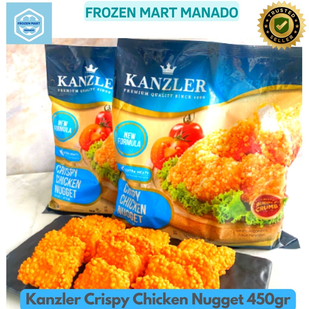 

Kanzler Crispy Chicken Nugget 450gr - Frozen Mart Manado (Frozen Food Manado)