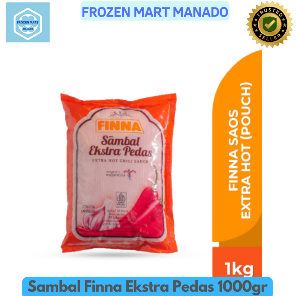 

Sambal Finna Ekstra Pedas 1000gr - Frozen Mart Manado (Frozen Food Manado)