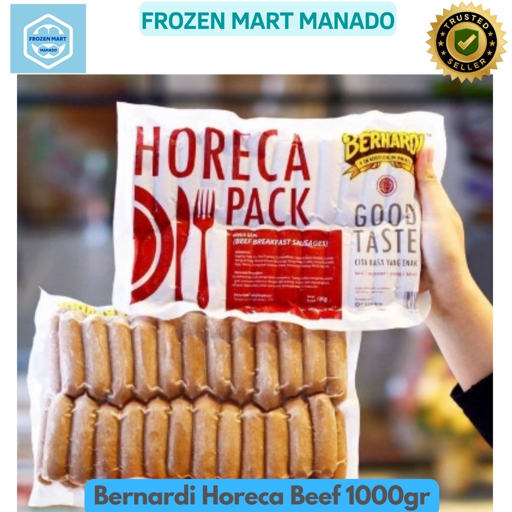 

Bernardi Horeca Beef 1000gr - Frozen Mart Manado (Frozen Food Manado)