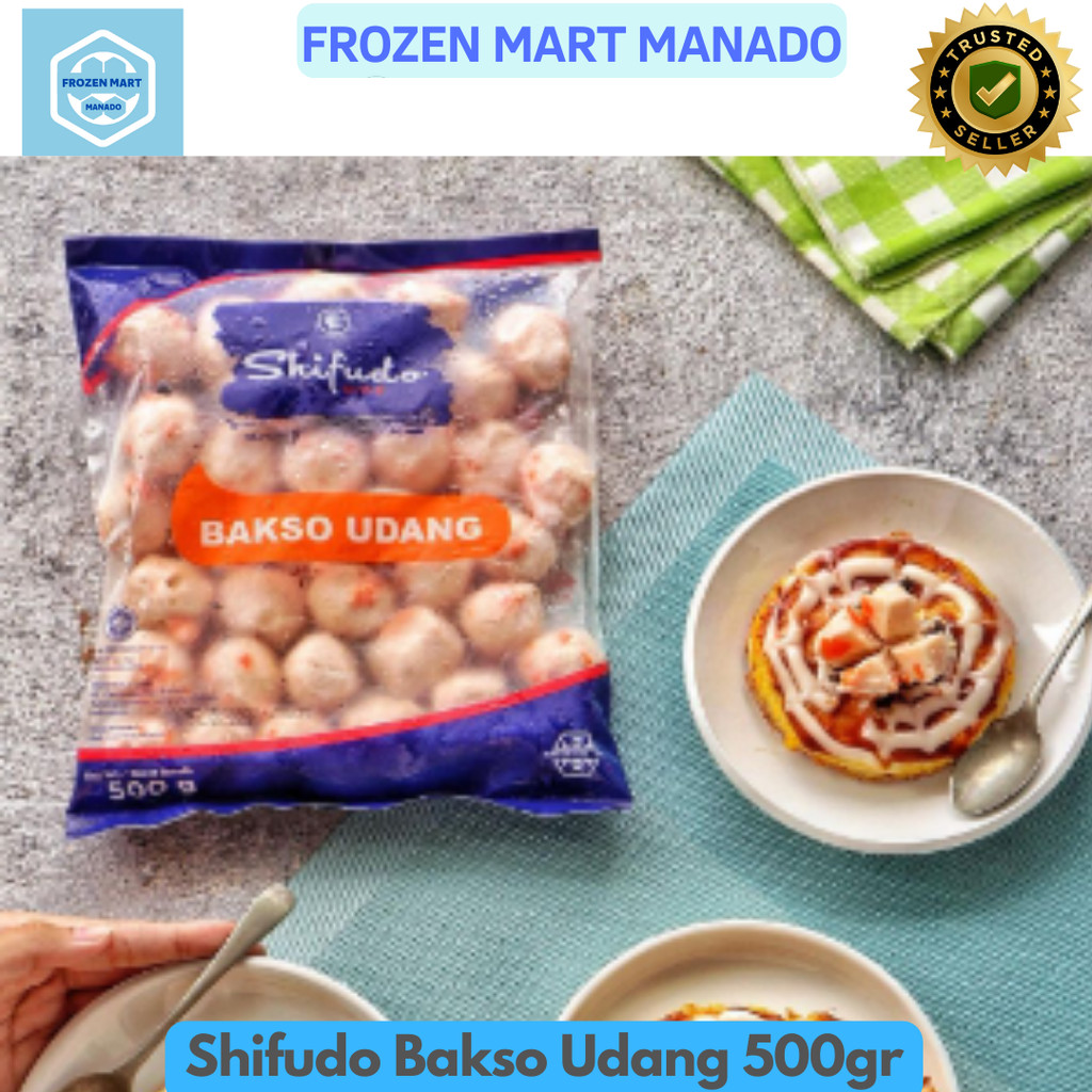 

Shifudo Bakso Udang 500gr - Frozen Mart Manado (Frozen Food Manado)