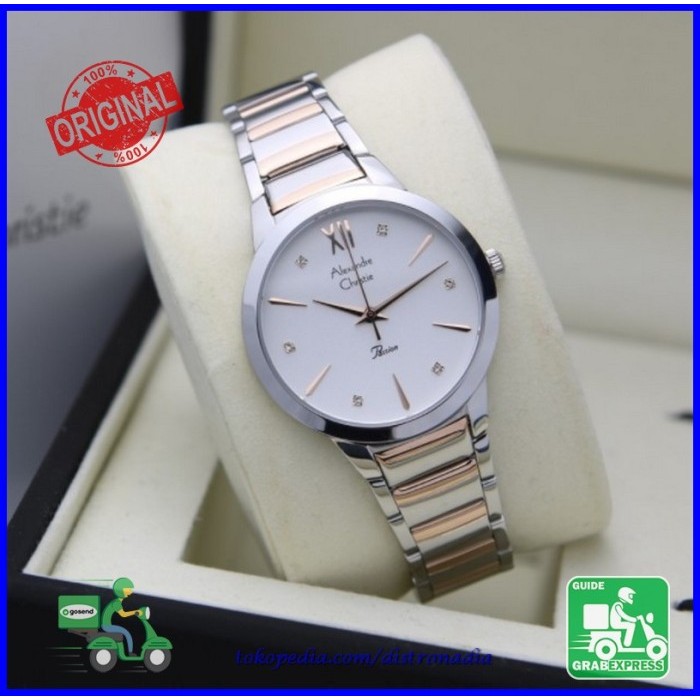Alexandre Christie Cewek Jam Tangan Original Alexandre Christie