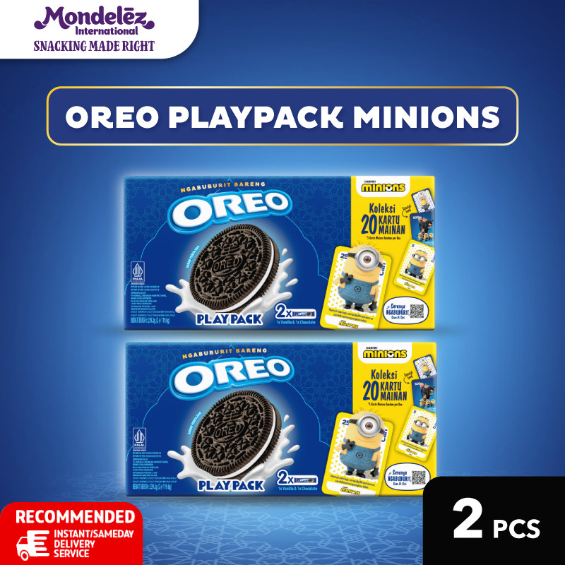 

Oreo Playpack Minion (2 x 119.6g) Multipack 2x