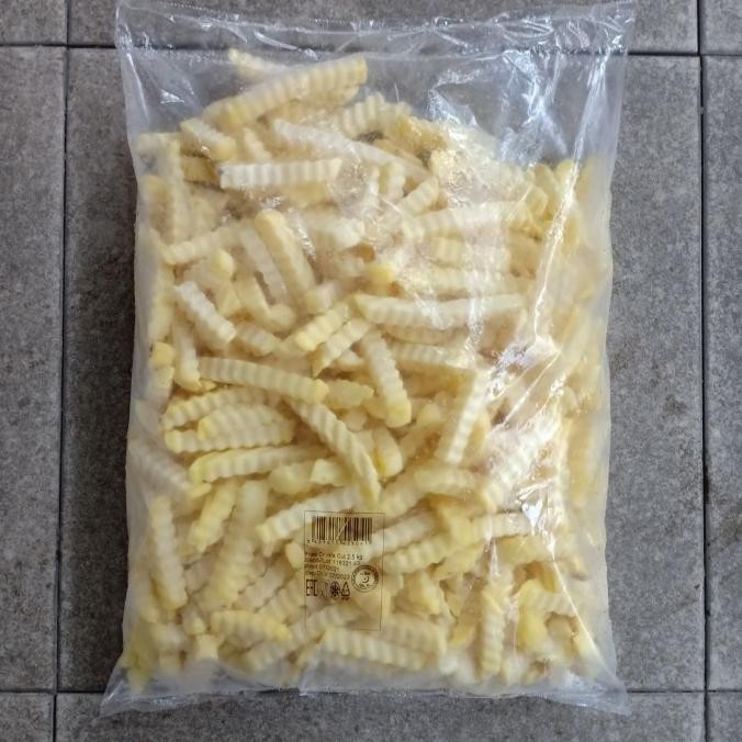 

Kentang Goreng Crincle Cut 2,5Kg Dh.Geo Original