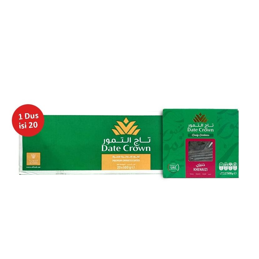 

Kurma Date Crown Khenaizi 500 gr BOX - 1 Dus